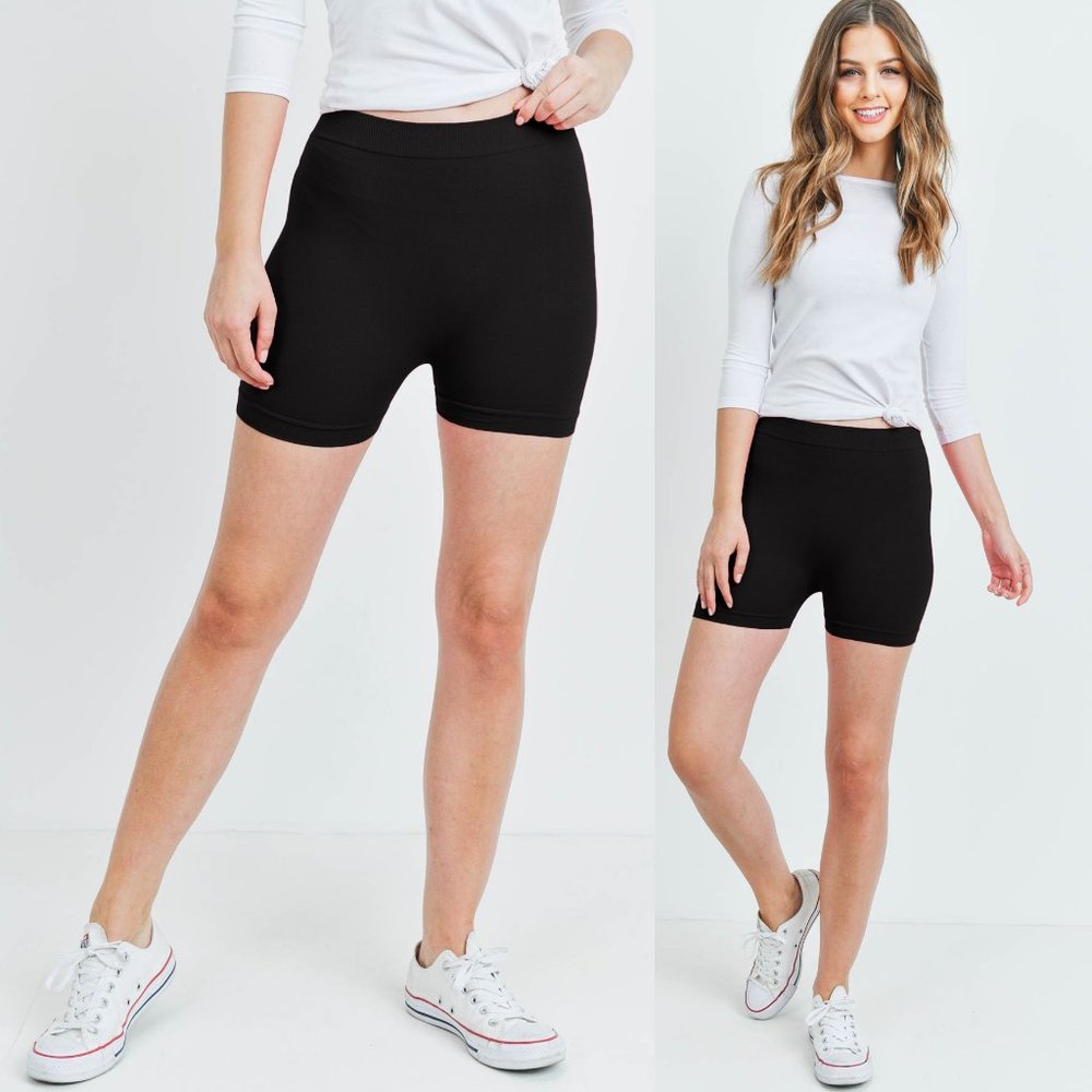 NEW Super Stretchy Seamless Biker Mini Boy Short - Picture 8 of 16